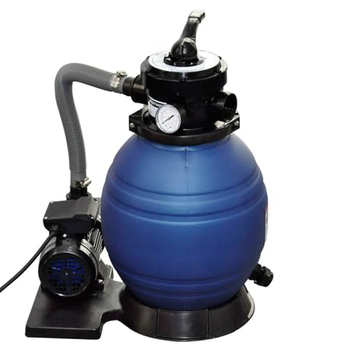 Festnight Filtro de Arena para Piscina,Depuradora de Agua para Piscina,Depuradora Piscina 400 W 11000 l/h