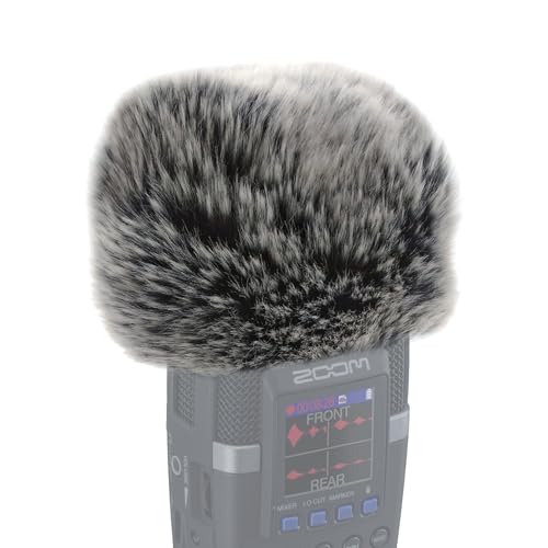 image for YH&YX Furry Windscreen Windshield WIND Muff Compatible with Zoom H
