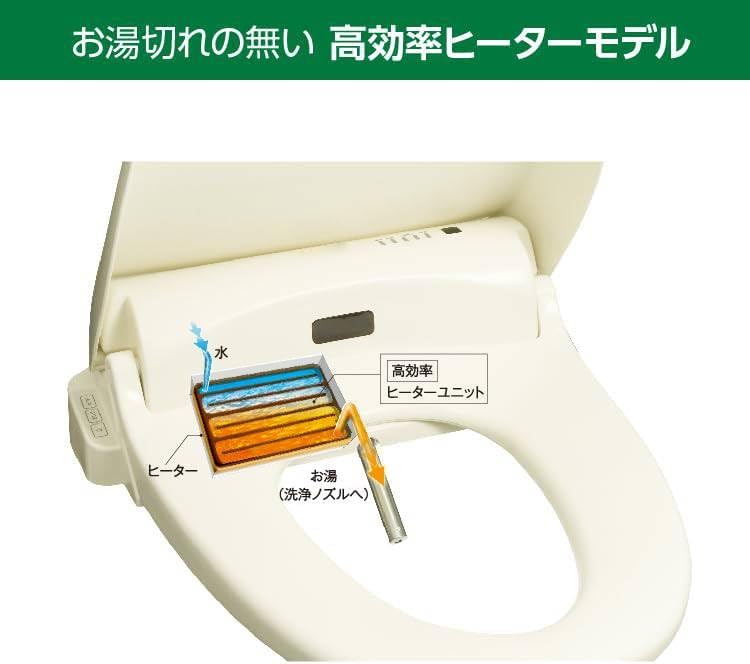☆未使用 東芝 温水洗浄便座 クリーンウォッシュ オート脱臭・リモコン 