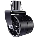 XIANGZI Dual 6-Inch Trailer Jack Wheel Replacement with Pin Tongue Jack Wheel Hitch Utility Replacement Parts Trailer Wheel Jack 2000lb Capacity