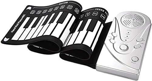 Clavier de piano pliable à 49 touches – Le piano à clavier portable se branche sur les écouteurs et fonctionne sur… - Les Beatles, Paul McCartney, John Lennon, RIngo Starr, George Harrison Clavier de piano pliable à 49 touches - Le piano à clavier portable se branche sur les écouteurs et fonctionne sur… – Image 5