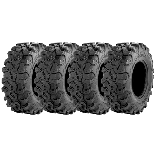 RUNIX UTV SxS Radial Tires, RUNIX ClawTrek, 32X10R14, 32X10-14, Set of 4, Radial...