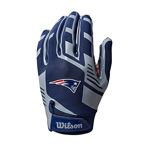 Image of Wilson NFL Stretch Fit Football Gloves - Youth and Adult Sizes