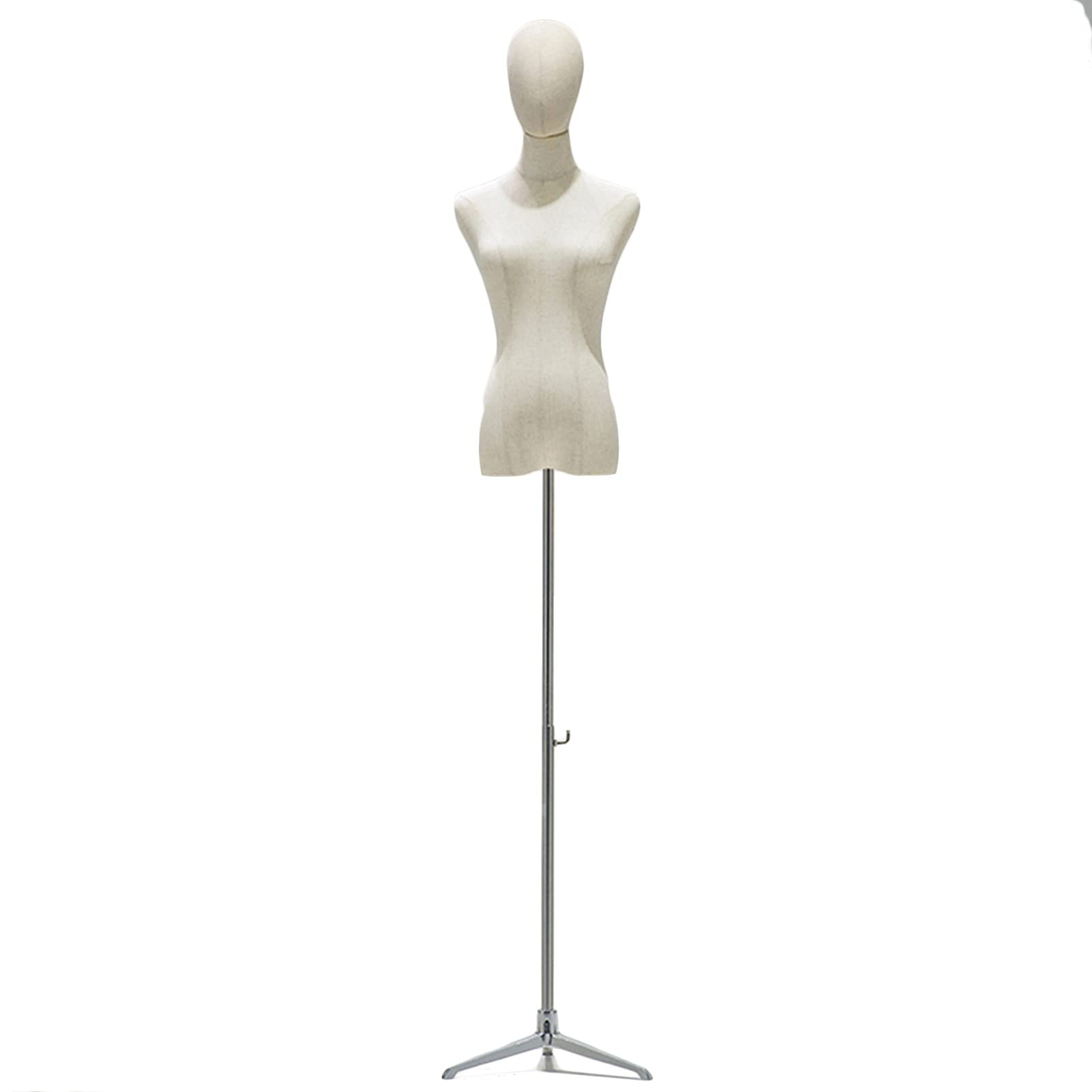 Buy Mannequin Female Mannequin Torso, Manikin Body Tripod Stand Clothing Forms for Storefront