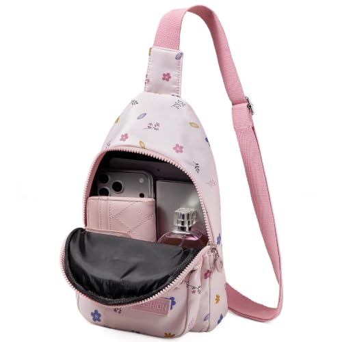 Image of Banelu Small Sling Backpack Crossbody Bags for Women Men, Sling Bag Cross Body Bag Fanny Packs Crossbody Purses