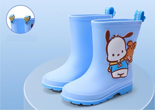 Pochacco Rain Boots for Boys Girls Kids Children PVC3