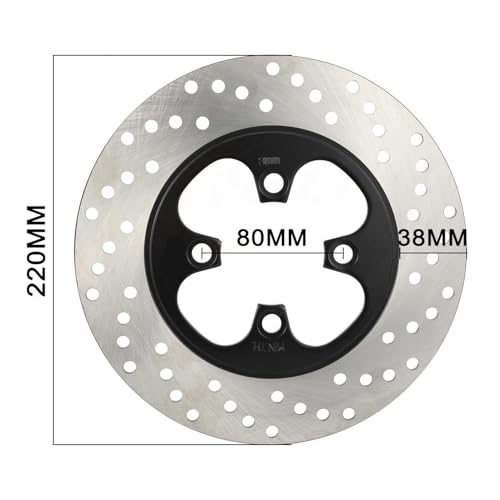 Disque de frein arrière Hawk 250 pour stopper les sifflements