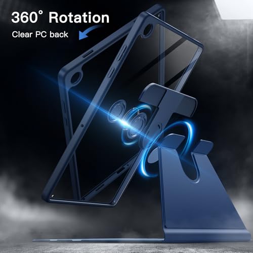 Image of JETech 360 Rotating Case for Samsung Galaxy Tab A11 Plus, Navy