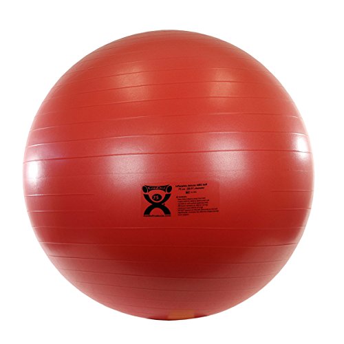 Cando-30-1854-Deluxe-ABS-Inflatable-Exercise-Ball-Red-295
