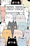  Agenda 2022-2023: Agenda Gatto . 1 Pagina per Giorno Con Orari e Calendario 2022 2023 . Agenda 2022 2023 Giornaliera . Agenda 2022 2023 Italiano . Formato Medio