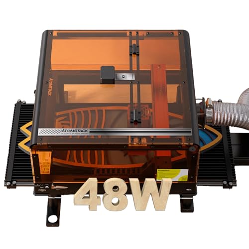 ATOMSTACK A48 Ultra 48W Macchina per incisione laser F60 60L/min
