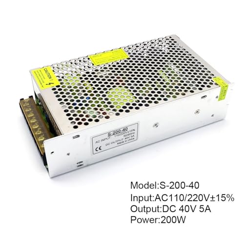 Driver switching 40V 5A 200W de AC a DC para regulacion de motor 5