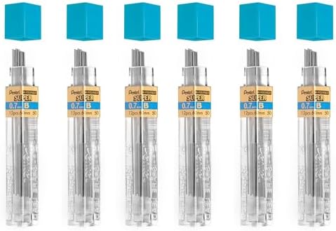 Pentel 3 X 0.5mm Replacement Leads For Mechanical And Automatic Pencils - View #4