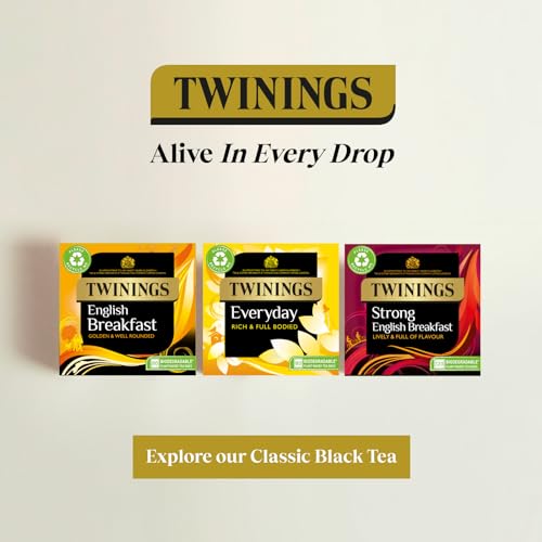 Twinings Decaffeinated Everyday Tea 320 Tea Bags,80 Count (Pack of 4)