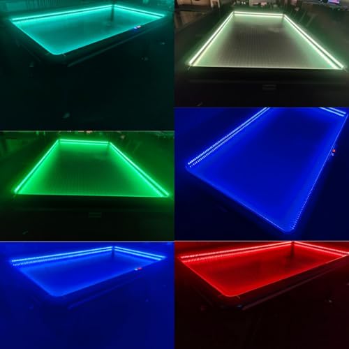 Charlsten Airhockey Tisch mit Multi LED Lichteffekten 7ft – Bild 6