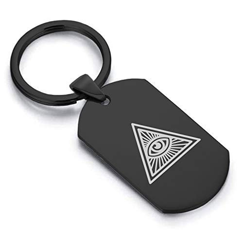 Comfort Zone Studios Stainless Steel Masonic All Seeing Eye Symbol