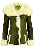  DX-Exclusive wear Damen Schaffelljacke, Lammfelljacke aus TOSKANA, Toscana KKKD-0004 (42)