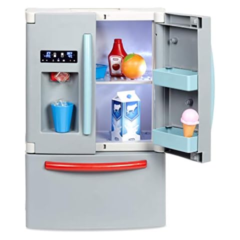 Little Tikes First Fridge - Interactive & Realistic Refrigerator - With Light & Sounds - Pretend Play Appliance for Kids Cover