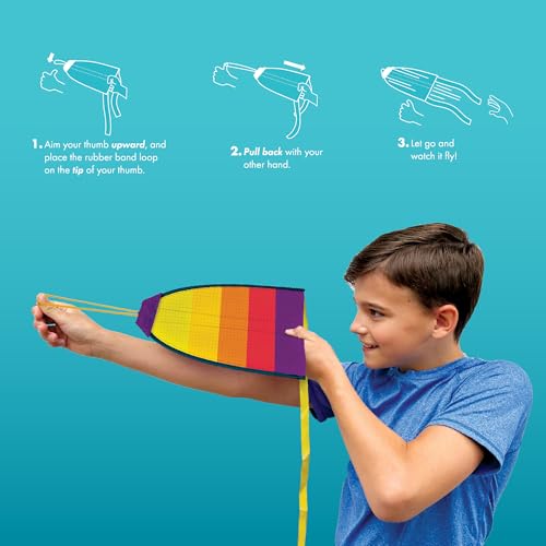 image for Chuckle & Roar - Thumb Kites - Fun and Energetic Kite Launching - Laun