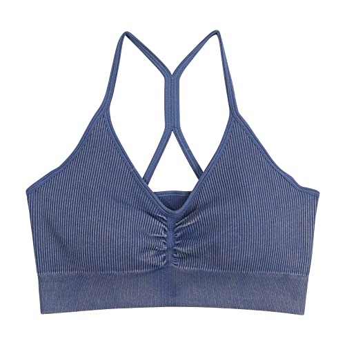 Soutien-gorge de sport sans couture haut de gamme coupe ajustée M