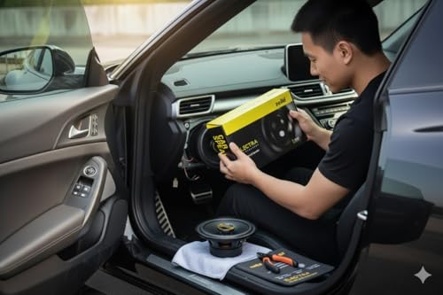 Image of ZELLA 600W 6-Inch Coaxial Car Speaker | Dual Cone Design with Deep Bass & Clear Treble | Universal Fit for Cars & SUVs | Easy Door Mount Installation | 20KHz Frequency Response