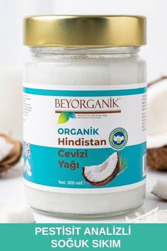 BEYORGANIK Organik Hindistan Cevizi Yağı, Soğuk Sıkım, Katkısız, 300 ml - Görsel 2