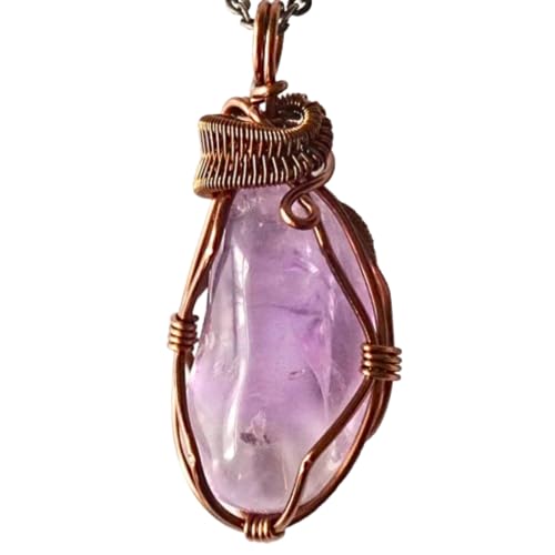Reiki Crystal Amethyst Necklace