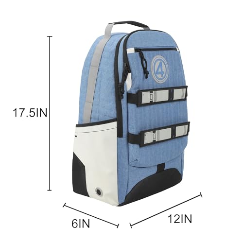 Fantastic Four Team Logo 17.5" Blue Adult Backpack4