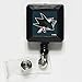 NHL San Jose Sharks Retractable Badge Holder, Black