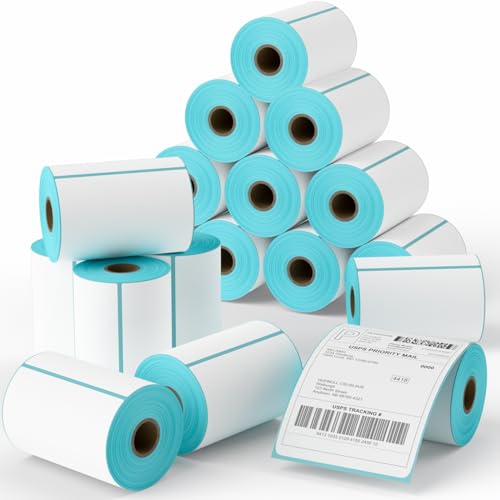 MFLABEL Direct Thermal Shipping Labels 4x6 Commercial Grade 80 Rolls (250 Labels/Roll)