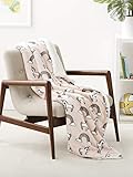 Amazon Basics Kid's Ultra-Soft Micromink Sherpa Blanket, Twin, Unicorns and Rainbows