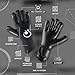 uhlsport Cybertec Ultragrip HN Night EDT. Goalkeeper Gloves Size 7.5