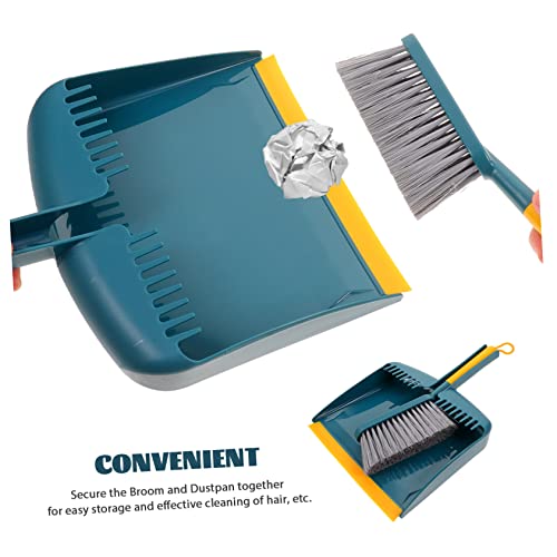 FRCOLOR Kleiner Besen Und Kehrschaufel Hausreinigung Handbesen Und Geeignet Für Küche Badezimmer Und Wohnzimmer – Bild 5