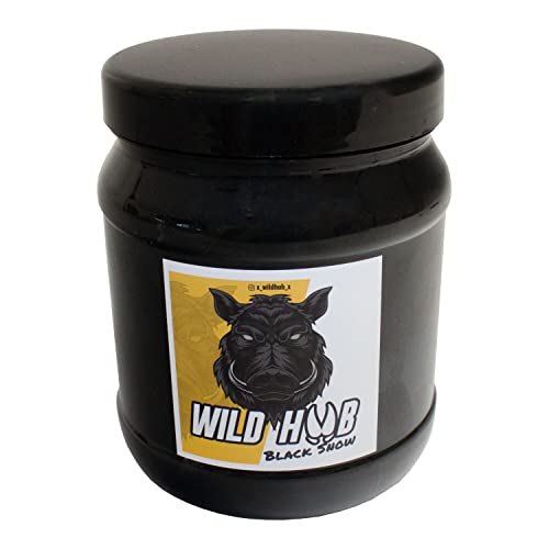 Professor Optiken WILD HUB Black Snow - Lockmittel für Schwarzwild/Sauen, 750 g | Duftstoff/Kirrmittel - extrem gut geeignet zum Anlocken von Schwarzwild | für Jagd/Jäger