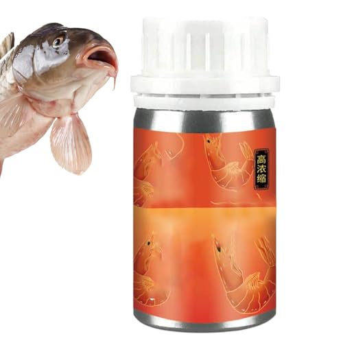 Fishing Attractants,High Concentration Bait Additive - Shrimp Attractant Lure Additive for Inshore River Underwater Ice Fishing Pond Freshwater, 50ml