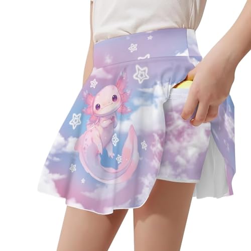 Girls' High Waisted Athletic Tennis Skorts Comfortable Stylish Skirts for Pickleball2