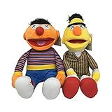 peluche biscuit Tamaño: 30 cm Feidiao Barrio Sésamo Peluche Ernie Bert Figura Appeasement Muñeca Biscuit Monster Peluche Juguete Sésamo Calle Elmo Peluche 2pcs