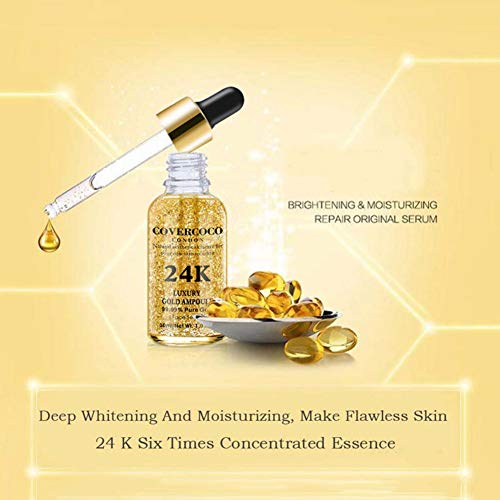 Ofanyia 24K Gold Essence Anti Aging Firming Skin Foundation Primer Moisturizing Skin Care Makeup Oil #TOP5