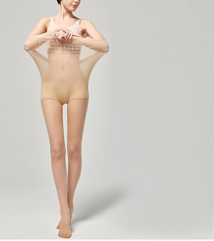 Miniatura 6 de RSBSforLegs Mallas transparentes ultrafinas 1D para mujer, leggings invisibles ultrafinos, adelgazantes, ajuste perfecto