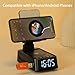 Cell Phone Stand with Bluetooth Speaker, Gifts for Men Women, Wireless Phone Holder for Desk Compatible with iPhone/Samsung Galaxy - Cool Gadget Birthday Gift for Him, Her, Dad, Mom, or Husband
