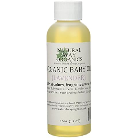 Organic Baby Oil 4.5 oz. (132ml) Cover