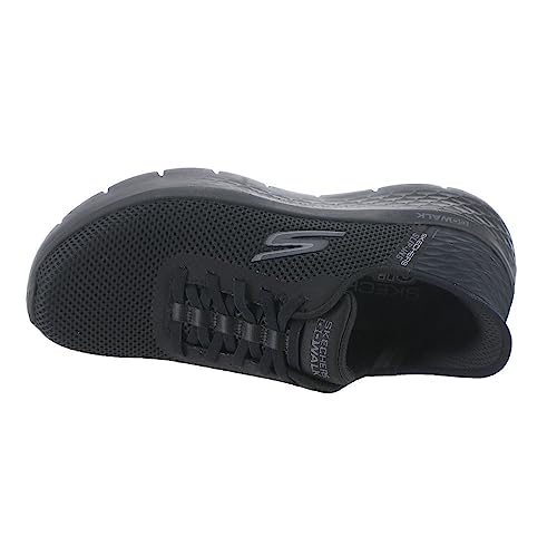 Skechers Women's Hands Free Slip-Ins Go Walk Flex-Grand Entrance Sneaker, Black, 11 US