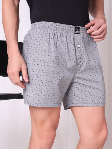 Image of Urban Scottish Men's Boxer Pants 100% Cotton Material with A Stylish Print Soft and Stretchy Elastic Waist Band Dynamic Movement and Hardwearing Stitching Breathable with A Gentle Snug Fit
