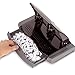 Swingline 3 Hole Punch, 45 Sheet Capacity Three Hole Puncher 3 Ring, Paper Punch, SmartTouch Low Effort, Black & Silver (74136)