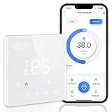 AVATTO Thermostat für Elektrische Fußbodenheizung Smart WiFi Thermostat Programmierbar Raumthermostat Kompatibel mit Alexa, Google Home Sprachsteuerung Und Smart Life App Fernbedienung 2.4GHz-WLAN