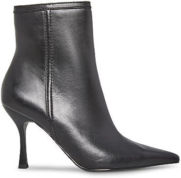 Steve Madden Women's Brecken Ankle Boot, Black Leather, 6 | Image 5