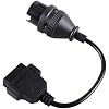 Kaling OBDII OBD2 38 Pin to 16 pin Diagnostic Adapter Connector Cable Compatible with Mercedes Benz
