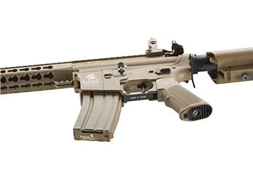 Lancer Tactical Gen 2 Airsoft M4 Carbine 10" Aeg Rifle-1000 Rounds 0.20G Bbs, 9.6V Nimh Battery & Charger Included-300 Rounds Hi-Cap/Tan #TOP7