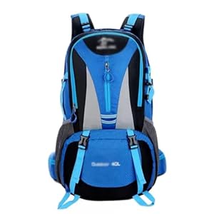 Outdoor Travel Bag Hiking Camping Backpack Large Capacity Portable Sports Men’s Backpack (Color : D, Size