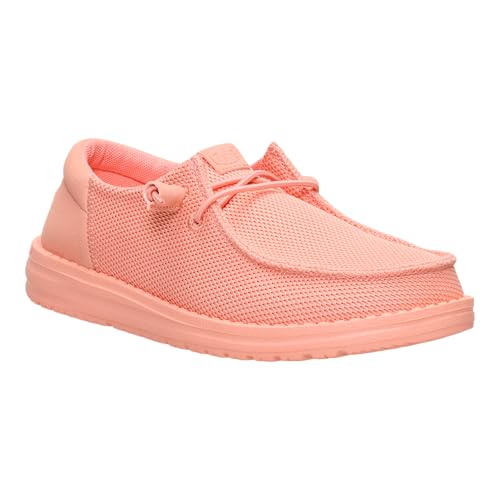 Image of HEYDUDE Women's Wendy Funk Mono Slip On Shoe | Stretch Knit Upper, Cushioned Foam Insole, Ultralight Casual Loafer